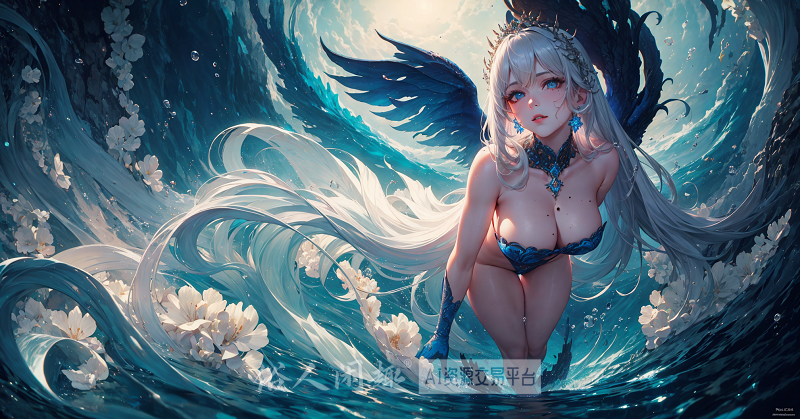 Ai绘画·海之精灵