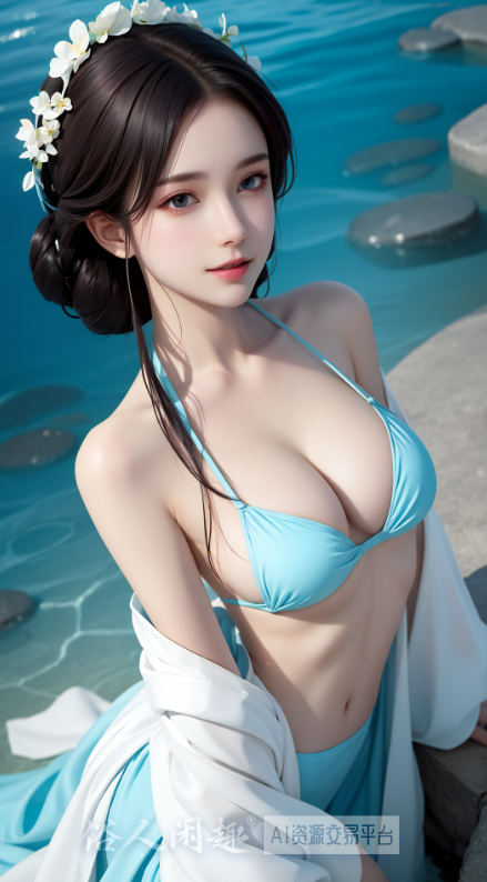 【4K】性感比基尼美女(30P)