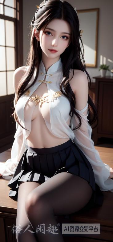 【4K】【67期】超短裙汉服小姐姐(35P)