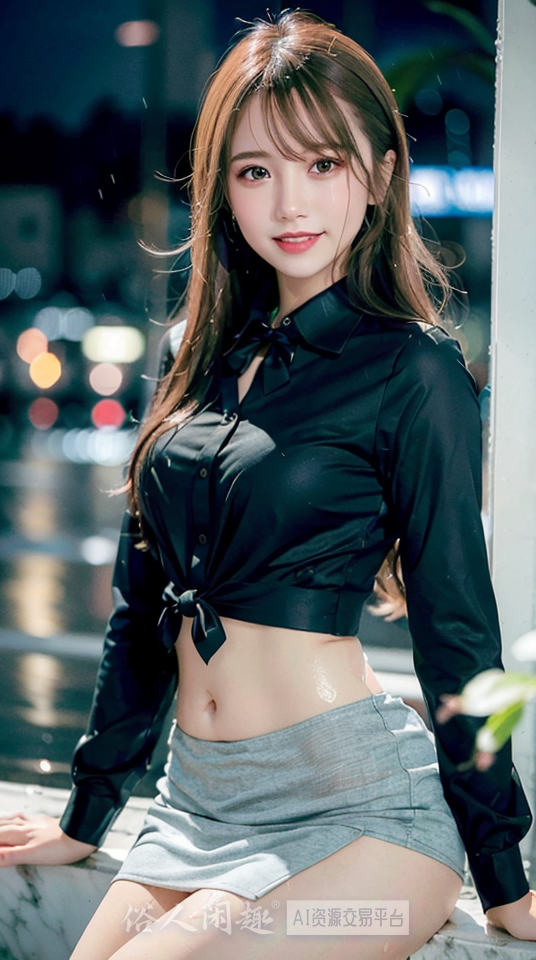【AI绘画4K】邻家小妹
