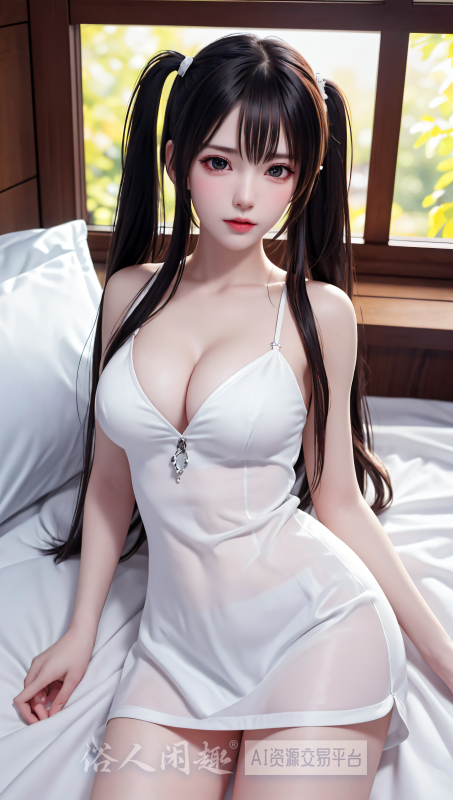 【AI绘画】热情双马尾