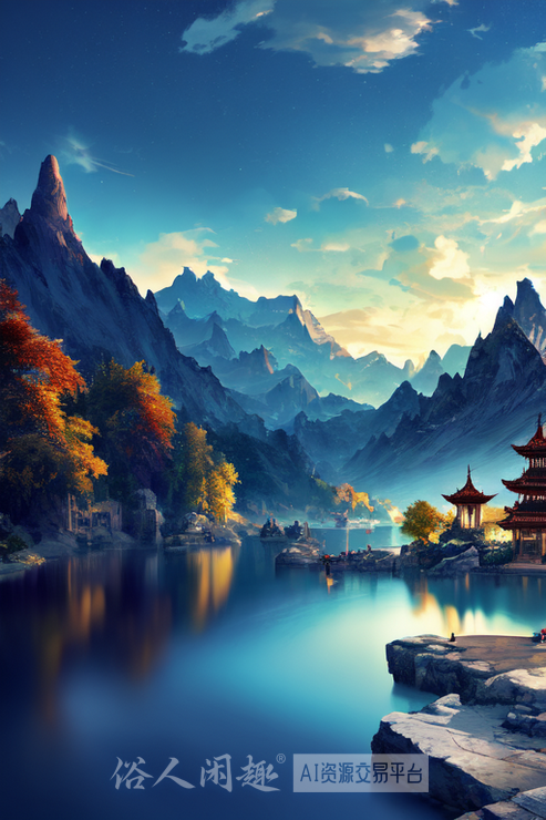 国风山水阁楼(2023)第三期