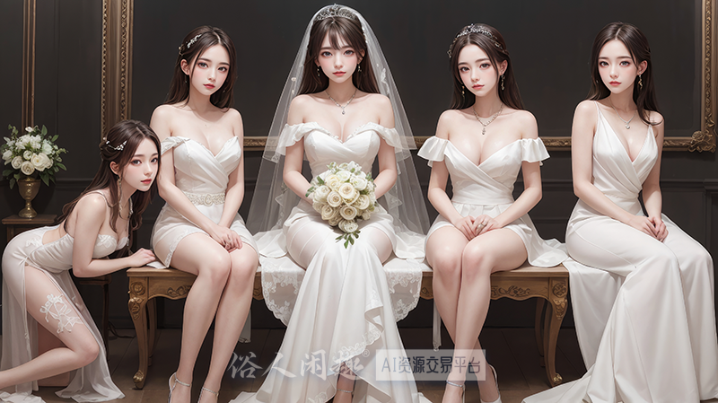 5.5 绝美伴娘团 全53张