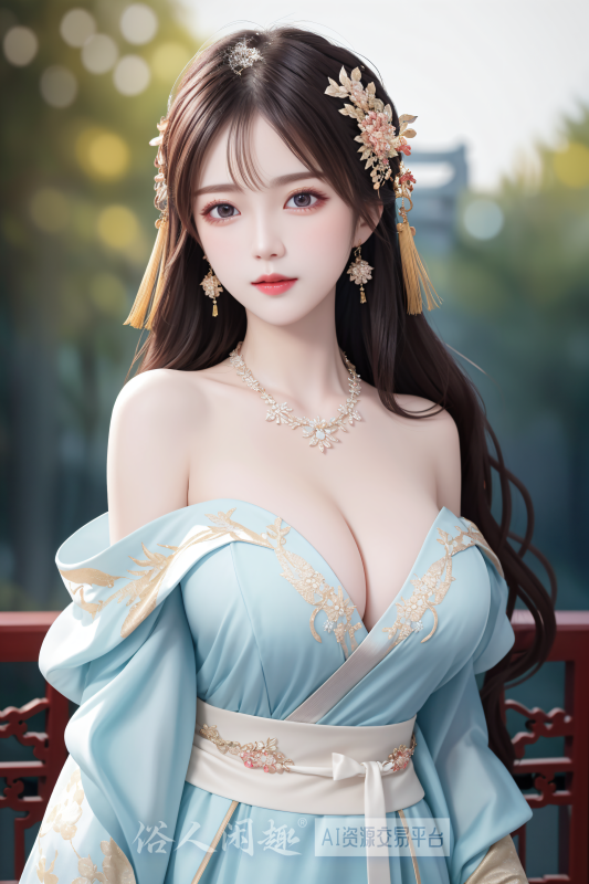 【AI绘画】国风美女