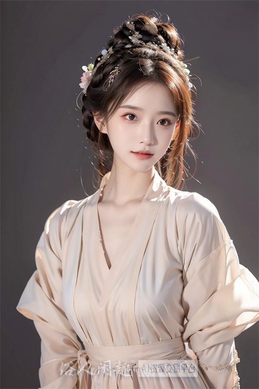 【Ai武侠美女-衍天峰 -大弟子上官玲珑】千秋无绝色，悦目是佳人