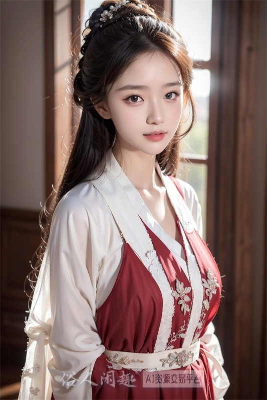 【Ai武侠美女-衍天峰 五弟子木婷兰】俏丽若三春之桃，清素若九秋之菊