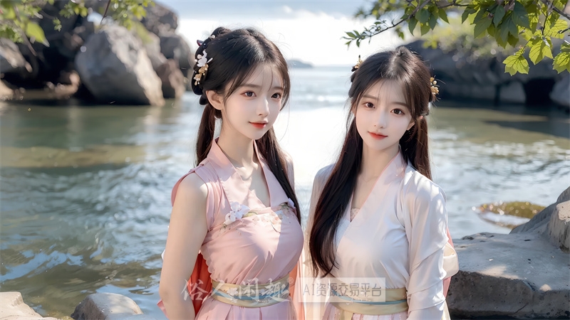 【ai高清-古风小师妹第四期】攘皓腕于神浒兮，采湍濑之玄芝