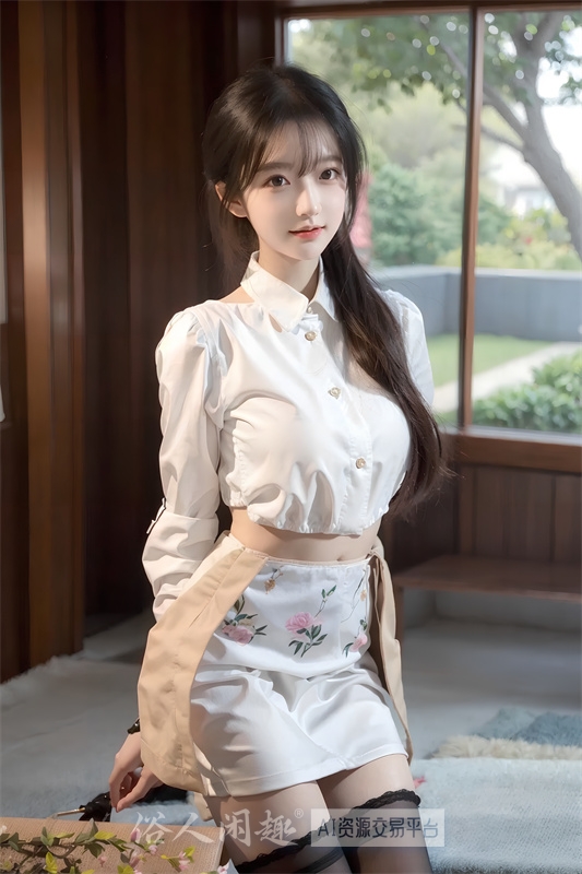 【Ai高清美女-职场黑丝小妹第四期】