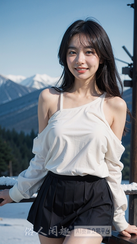 4K高清壁纸：雪地