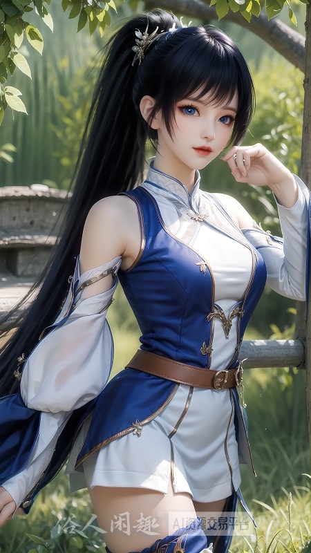 高马尾