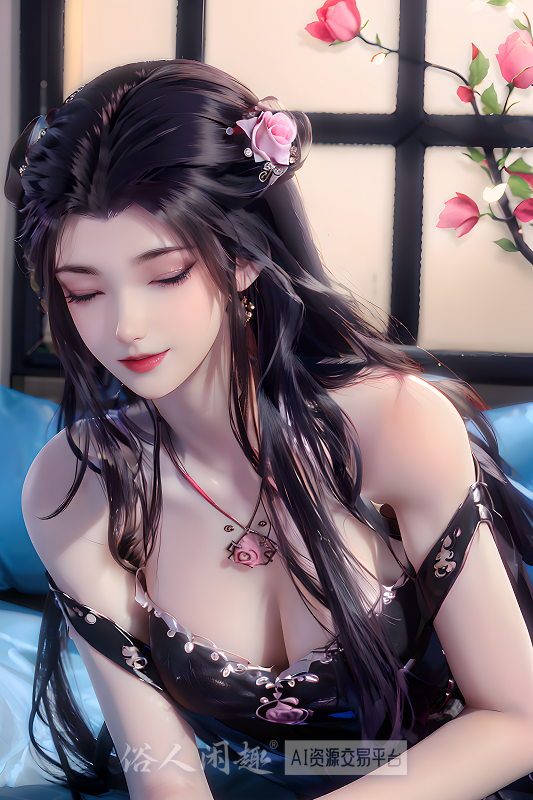 ai绘画-第10期【美女】性感睡衣 4k 32P