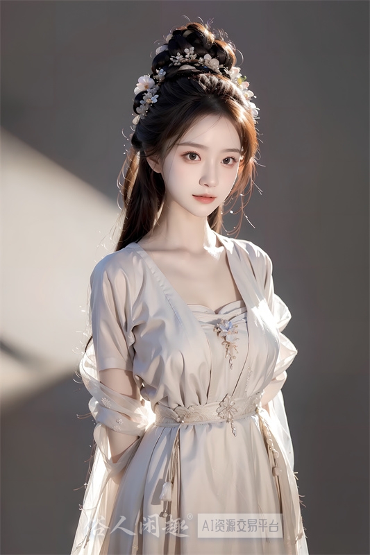 【AI古风美女，繁华如三千东流水，我只取一瓢爱了解！第3期】