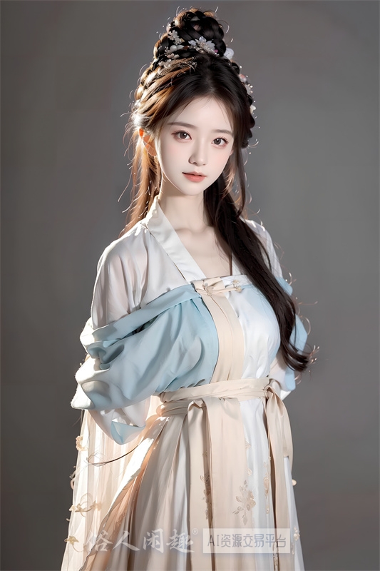 【AI古风美女，繁华如三千东流水，我只取一瓢爱了解！第9期】
