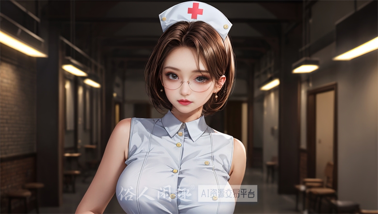 短发美女护士横屏1-4K-69P