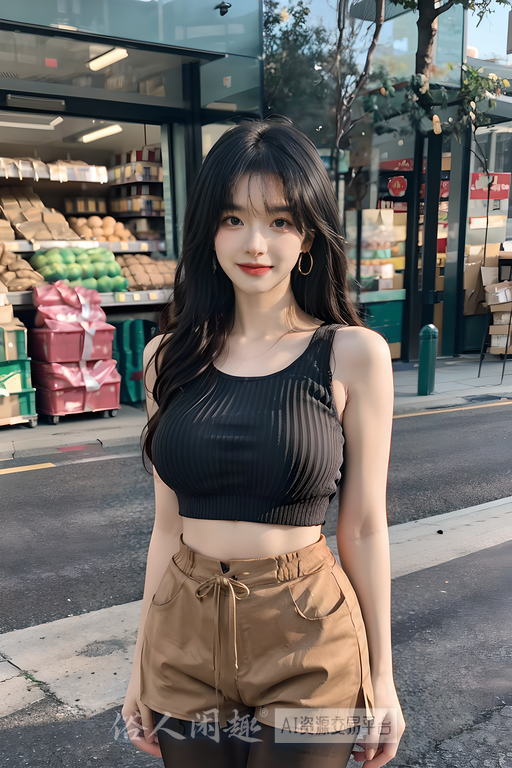 【美女】街边性感小姐姐