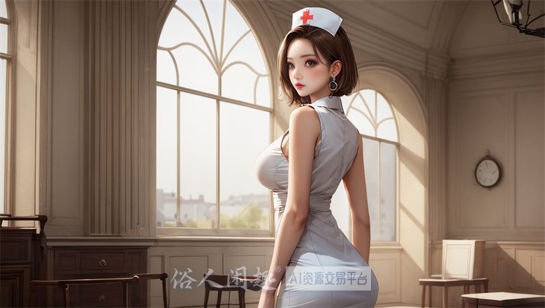 短发美女护士横屏2-4K-70P